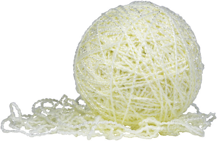 Pale Yellow Crochet Yarn